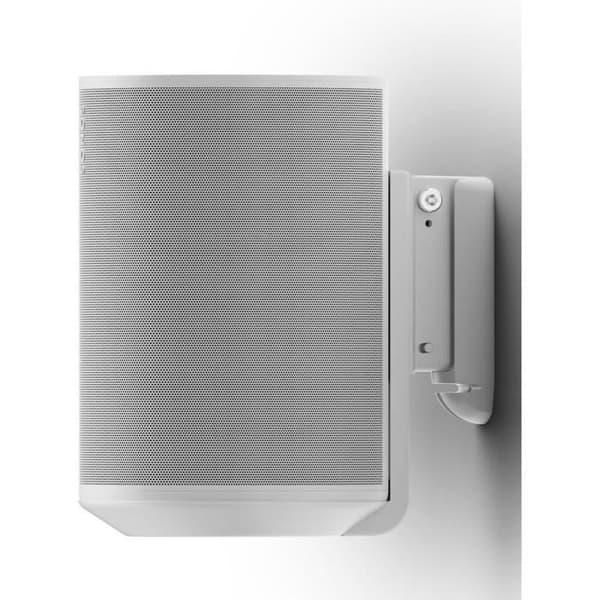 Stöd Mural - FLEXSON - Sonos ERA100 - Lutning 15° - Rotation 80° - Vit