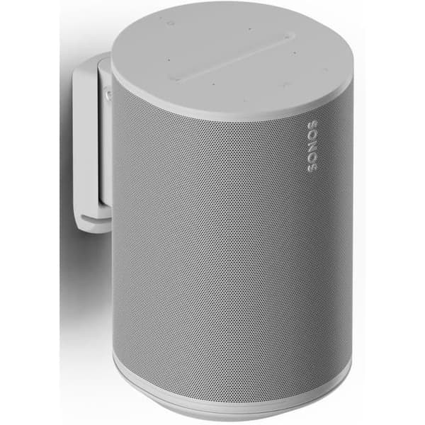 Stöd Mural - FLEXSON - Sonos ERA100 - Lutning 15° - Rotation 80° - Vit