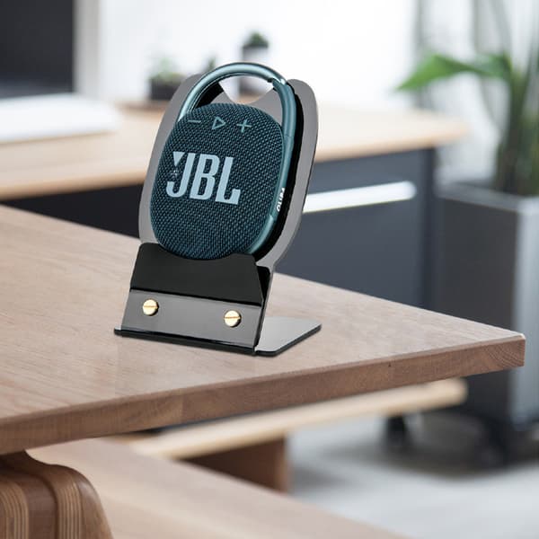 INF JBL Clip 4 skrivebordsstander, akryl højttalerholder til JBL Clip 4/5