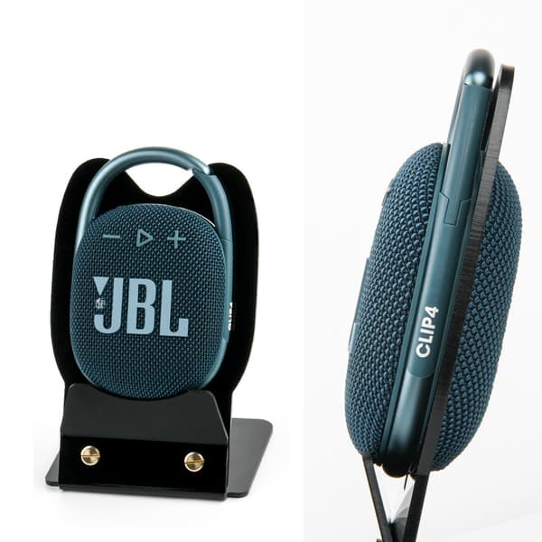 INF JBL Clip 4 skrivebordsstander, akryl højttalerholder til JBL Clip 4/5