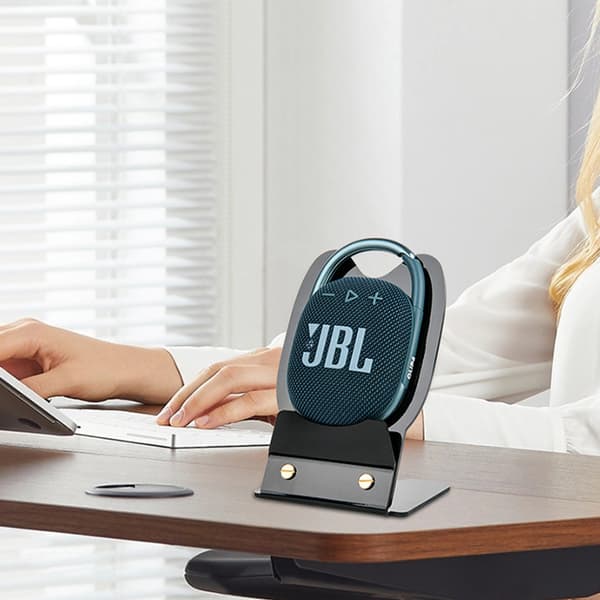 INF JBL Clip 4 skrivebordsstander, akryl højttalerholder til JBL Clip 4/5