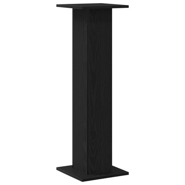 vidaXL Høyttalerstativer 2 stk Svart Eik 30x30x95 cm Laget av Tre