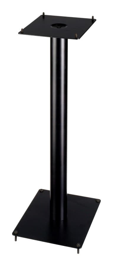 AQ S19/80 - Kaiutinteline / Massiivimetallinen kaiutinteline / 80 cm musta