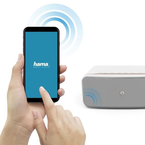 Hama Smart Speaker "SIRIUM1000ABT", Alexa/Bluetooth®, Valkoinen