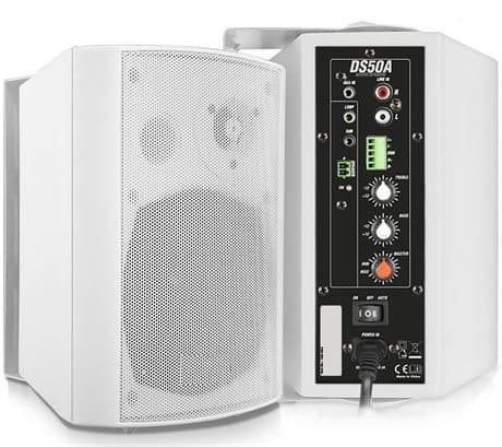 PD50AW Installationshögtalare, vit, BT