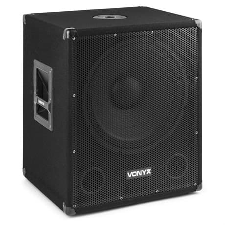 Vonyx VX1015BT komplett ljudsystem med Bluetooth - 2.1 aktiv högtalarset - 1000W Peak Effekt