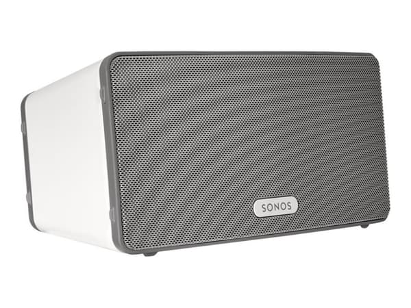 Sonos PLAY:3, Valkoinen, Muovi, 10,100 Mbit/s, 120 - 240 V, 50 - 60 Hz, 268 mm