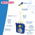 Miniatyrbillede 3 af 11: Højttaler med karaokemikrofon Bontempi 2 enheder