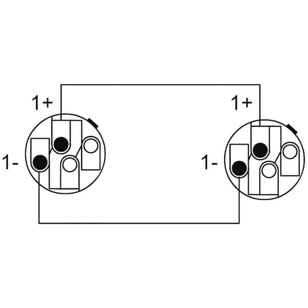 Cordial Högtalare Kabel [1x Typ SPK-kontakt - 1x Typ SPK-kontakt] 2 x 2.5 mm² 3.00 m Svart