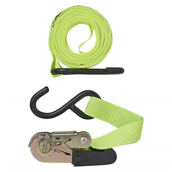ProPlus Spännrem med Spärrhake + 2 Krokar, 4 st, 5 m 320205