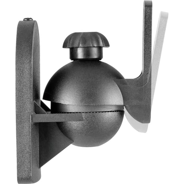 SpeaKa Professional Högtalarfäste Vägg Tilt + Svängbar Väggavstånd (max.): 6.4 cm Svart 1 par