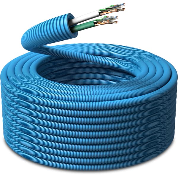 Ferdigtrukket K-rør 16/2xUTP6 LSZH 100m PM Flex
