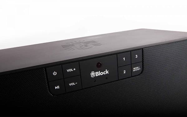 Blok C Multiroom/Bluetooth Højere Sort