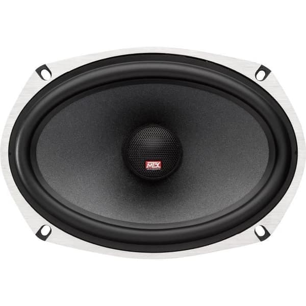 MTX TX669C Koaxialhögtalare 16x23cm 6x9 2-vägs 120W RMS 4O aluminiumram neodymium tweeter silk dome coil TSV TIL