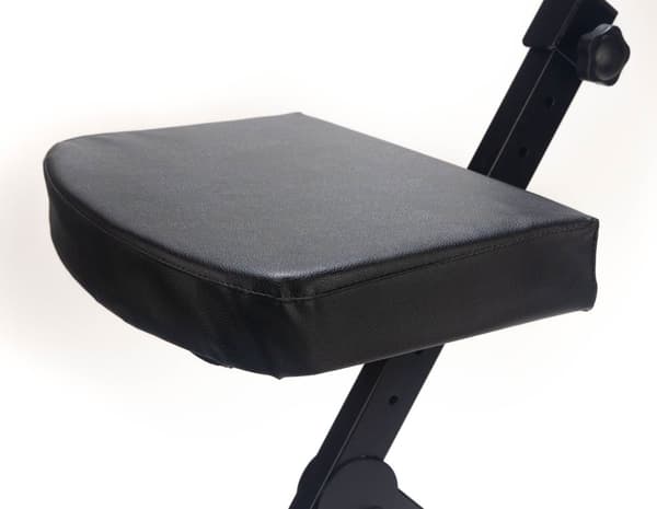 Pianobänk med ryggstöd