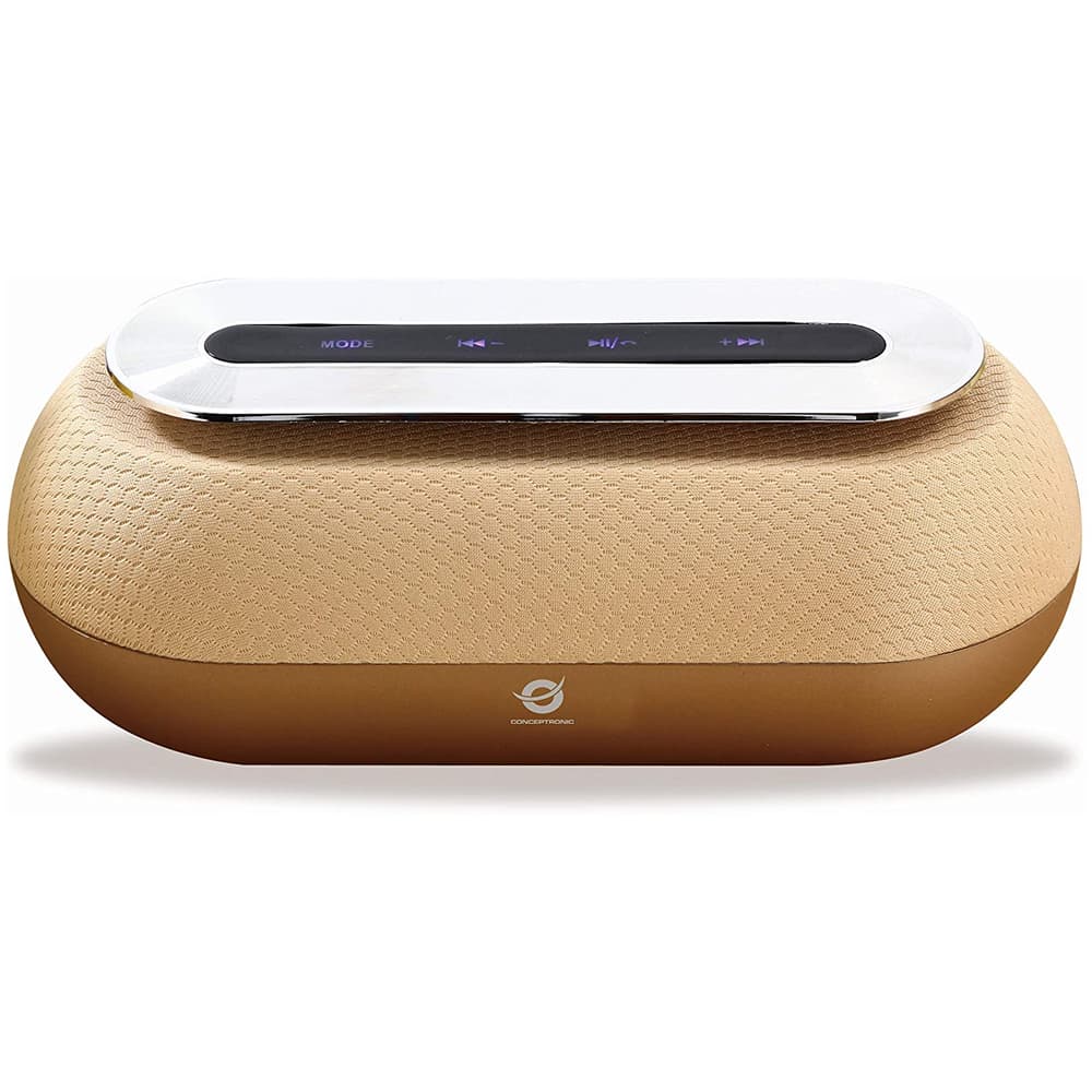 Conceptronic Dunkan Bluetooth-Højttaler Guldfarvet