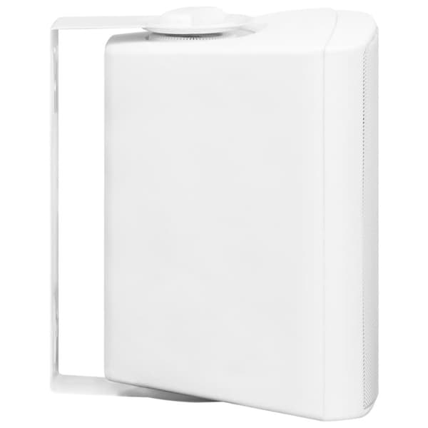 vidaXL Väggmonterade stereohögtalare 2 st vit inomhus/utomhus 80W