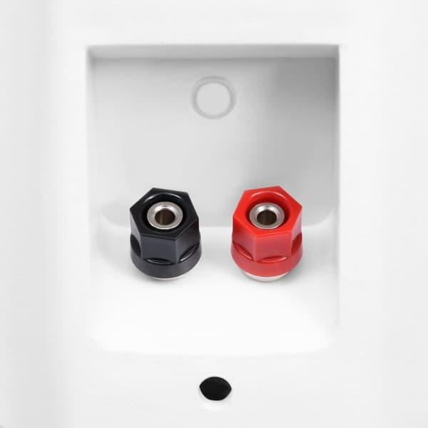 vidaXL Väggmonterade stereohögtalare 2 st vit inomhus/utomhus 80W
