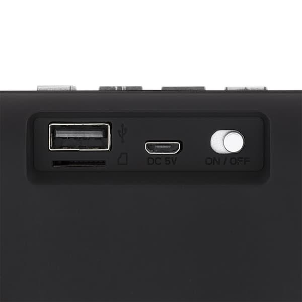 S100 Portable Bluetooth speaker, USB/TF/AUX/FM, black
