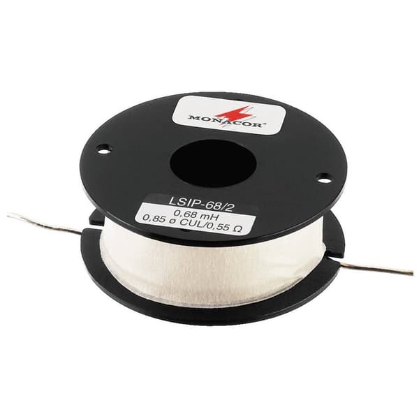 Högtalar-luftspole Monacor LSIP-68/2 0.68 mH