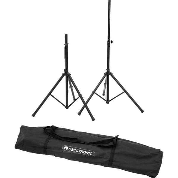 Omnitronic MOVE MK2 PA-högtalarstativ set Töjbar, Justerbar i höjd 2 st