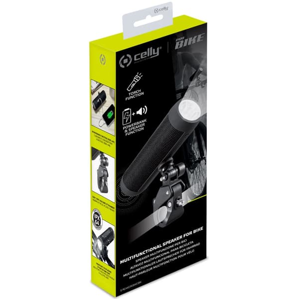 Lampe / høyttaler / Powerbank for sykkel / e-scooter