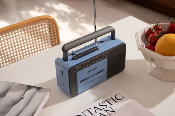 Crosley Cassette Player - Blue/Grey