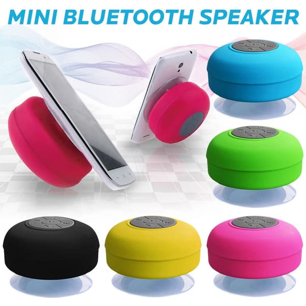 BLUETOOTH-HØYTTALER VANNTETT- gul