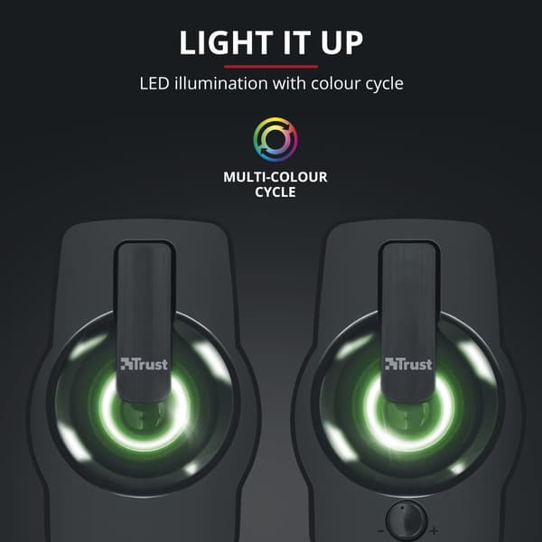 Gemi 2.0 RGB-belyste højttalere