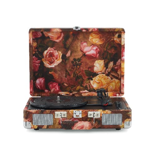 Crosley Cruiser Deluxe platespiller Toveis Bluetooth (blomstret)
