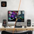 Miniatyrbild 4 av 4: Trådlös Högtalare - LinQ - A4000 - 3W x 2 - USB - RGB LED