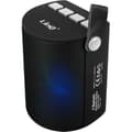 Miniatyrbild 1 av 4: Trådlös Bluetooth Högtalare - LinQ - Svart - FM Radio - Flerfärgad LED - 3W
