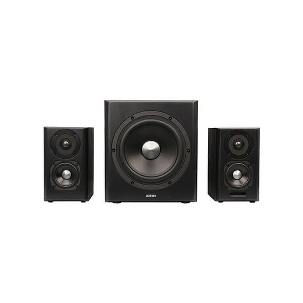 Edifier S351DB Aktiv Bluetooth-högtalare - Svart - 3,5" satellithögtalare - 40-20000 Hz