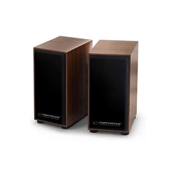 PC-högtalare ESPERANZA EP122 FOLK - 6W - USB - Brun