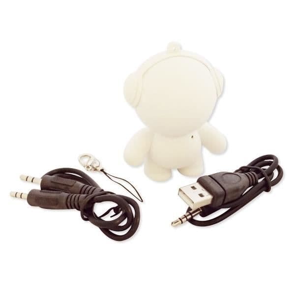 Original liten man högtalare med black jack kabel