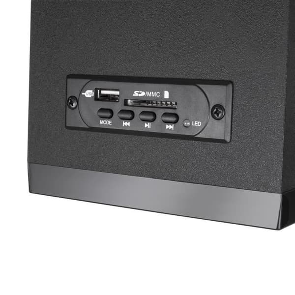 Audiocore Speaker Set 15W (RMS) Subwoofer Radio Bluetooth AUX SD USB