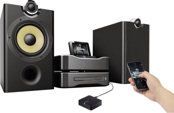 Renkforce Bluetooth-musiikkivastaanotin Bluetooth-versio: 5.0 20 m AptX-tekniikka