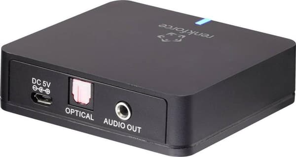 Renkforce Bluetooth-musiikkivastaanotin Bluetooth-versio: 5.0 20 m AptX-tekniikka