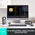 Miniatyrbild 1 av 6: Logitech Z407 - Högtalarsystem - för PC - 2.1 kanal - trådlöst - Bluetooth - USB - 40 Watt (totalt) - grafitgrå (980-001348)