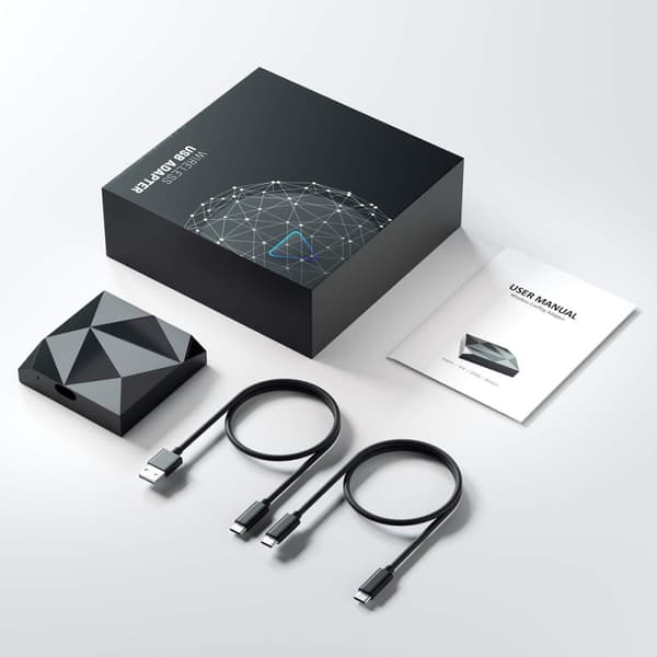Ottocast - Trådløs Apple CarPlay adapter MK4