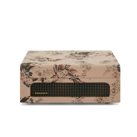 Crosley Voyager Two-Way Bluetooth levysoitin (Floral)