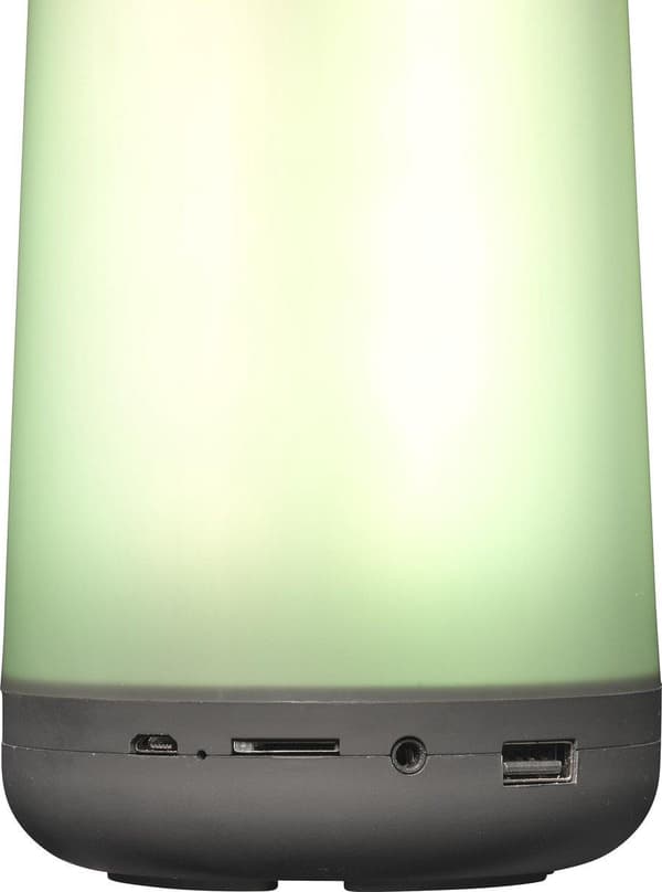Denver BTL-311 - Bluetooth-kaiutin - sisäänrakennetut valotehosteet - 50 wattia - musta