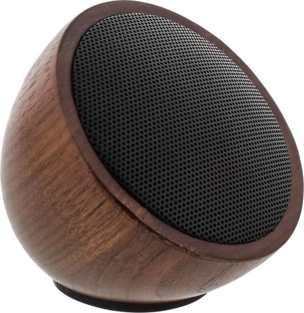 InLine Bluetooth-kaiutin - puinen muotoilu musta, Puu