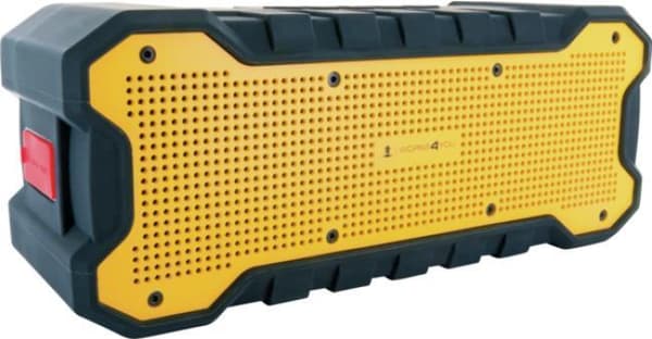 Schwaiger WKLS100 511 bærbar stereohøjttaler sort - gul 12 W (WKLS100511) Sort, Gul