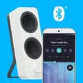 Miniatyrbild 3 av 9: Logitech Z207 - Bluetooth datorhögtalare - Vit