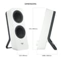 Miniatyrbild 4 av 9: Logitech Z207 - Bluetooth datorhögtalare - Vit