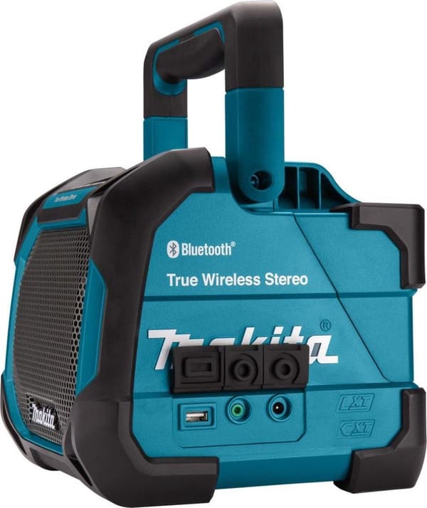 Makita DMR203 10,8-18V Li-Ion Batteri Bluetooth-högtalare - fungerar på nätström och batteri