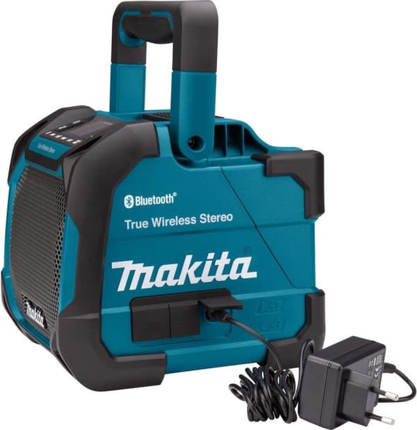 Makita DMR203 10,8-18V Li-Ion Batteri Bluetooth-högtalare - fungerar på nätström och batteri