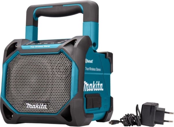 Makita DMR203 10,8-18V Li-Ion Batteri Bluetooth-högtalare - fungerar på nätström och batteri