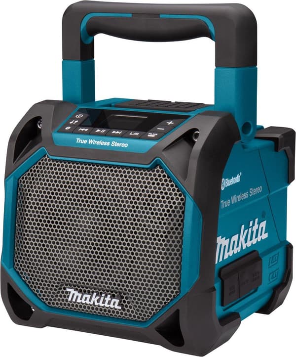 Makita DMR203 10,8-18V Li-Ion Batteri Bluetooth-högtalare - fungerar på nätström och batteri